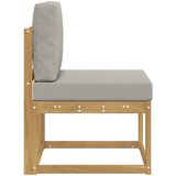  Set vanjskih sofa Bijela i svjetlosiva 59 x 63 x 73 cm | Eponuda.ba