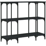  Konzolni stol crni 102 x 35 x 90 cm od konstruiranog drva | shoptok.hr