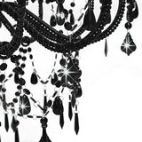  Luster s perlama crni 12 žarulja E14 | shoptok.hr