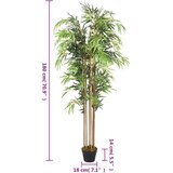  Umjetno stablo bambusa 1605 listova 180 cm zeleno | shoptok.hr