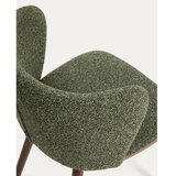 Kave Home Zelen oblazinjen jedilni stol Ciselia – | Shoptok.si