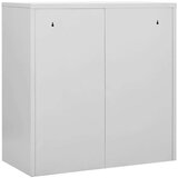 vidaXL Omara s ključavnico 5 kosov siva in modra 90x45x92,5 cm jeklo | Shoptok.si