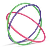  Hula Hoop Color d60 Androni – dječji obruč za igru, vježbu i zabavu Ljubičasta | shoptok.hr