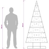  Metalna božićna jelka KUOPIO 210 cm Topla bijela | shoptok.hr