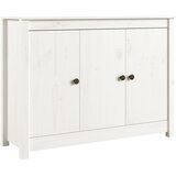  Komoda bijela 100 x 35 x 74 cm od masivne borovine | shoptok.hr