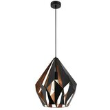 Eglo Carlton 1 Okrogla viseča svetilka (Ø x V: 385 mm x 110 cm) | Shoptok.si