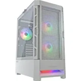 | Case Airface RGB White | PC Case | Mid Tower / Mesh Front Panel / 2 x 140mm ARGB Fans / 1x 120mm ARGB Fan / TG Left Panel / White - CGR-5ZD1W-AIR-RGB