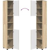 vidaXL Set namještaja za kupaonicu 4 pcs sonoma hrast 30 x 35 x 192 cm | shoptok.hr