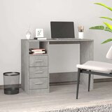  Radni stol siva boja betona 102x50x76 cm konstruirano drvo Cijene