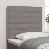  Vzglavje Linije Dizajn Taupe 100 cm Tkanina, (22080230) | Shoptok.si