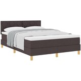 vidaXL krevet s boxspringom s madracem tamnosmeđi 140x190 cm tkanina Cijene
