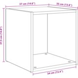 vidaXL Set TV omar s polico s shranjevanjem 6 pcs Star les Konstruiran les | Shoptok.si