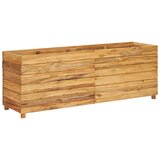 In Visoka greda 150x40x55 cm reciklirana tikovina in jeklo | Shoptok.si