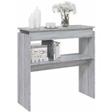  Konzolni stol boja sivog hrasta sonome 80x30x80 cm drveni | Eponuda.com