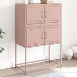  The Living Store Komoda roza 68,5x38,5x107 cm jeklo - Komoda, (21496523) | Shoptok.si