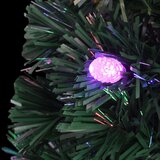  Umjetno božićno drvce sa stalkom LED 240 cm optička vlakna | shoptok.hr