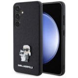  Originalen KARL LAGERFELD ovitek Samsung Galaxy S24 Plus 5G - IML NFT Full Bodies Saffiano - črna zaščita - KLHCS24MPSAKCMPK Cene