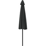 Balkonski suncobran crni 300 x 155 x 223 cm polukružni | Eponuda.ba