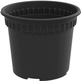  Okrugla saksija za cveće 6 pcs Crna Ø 12 5 x 10 cm Plastika - Crna Ø 12 5 x 10 cm 6 | shoptok.hr