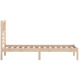  Kreveta 75 x 190 cm mali od masivne borovine | shoptok.hr