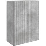  Ormar za montažu na zid Betonska siva 66 x 34,5 x 90 cm | Shoptok.si