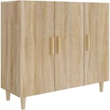 vidaXL Komoda sonoma hrast 90x34x80 cm konstruiran les, (20654806) | Shoptok.si