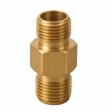 Rosfix Brass Adapter 1/4GZ-1/4GZ – Redukcija Za Visokotlačne Čistilnike | Medenina, Zunanji Navoj 1/4", (5000222921) | Shoptok.si