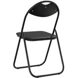  Sklopiva stolica 8 pcs Crna 48 x 43,5 x 81 cm Lažna koža | Eponuda.ba