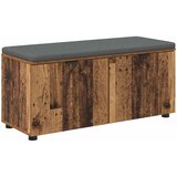  Klupa za hodnik s jastukom Staro drvo 100 x 38 x 46 cm | Eponuda.ba