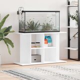  Stalak za akvarij bijeli 100 x 40 x 60 cm od konstruiranog drva | Eponuda.ba