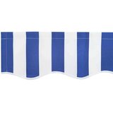  Nadomestno platno za tendo Modra in bela 3 x 2 m Poliester, (5000206907) | Shoptok.si