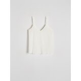 Reserved - Svileni top - krem | shoptok.hr