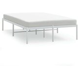 Metalni Kovinski posteljni okvir bel 120x200 cm, (20600904) | Shoptok.si
