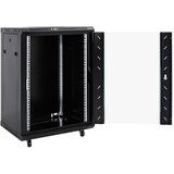 Komunikacijski ormarić 15U 19" IP20 crni 60 x 45 x 86 cm | shoptok.hr