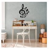 WALLXPERT Dekorativni metalni zidni dodatak Musıcal 3 | Eponuda.com