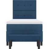  Krevet s opruga kutije s uzglavljem Plava 90 x 200 cm tkanina | shoptok.hr