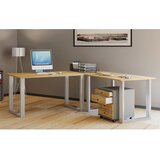 MID.YOU Kotna Pisalna Miza Lona, Antracit, Črna, 220x190cm | Shoptok.si