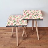 Hanah home 2Shp170 - multicolor multicolor nesting table (2 pieces) | ePonuda.com