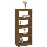 Ormarić za knjige / pregrada boja meda 60x30x135,5 cm borovina | Eponuda.com