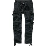 Brandit Black Pure Slim Fit Trousers Cene