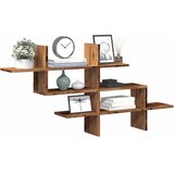  Zidna polica boja staro drvo 124,5x18x60,5 cm konstruirano drvo | shoptok.hr