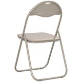  Sklopiva stolica 8 pcs Pijesak 48 x 43,5 x 81 cm Lažna koža | Eponuda.com