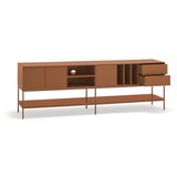 Teulat Opečnato oranžna TV omarica 220x74x45 cm Platt – | Shoptok.si