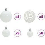  Umjetno božićno drvce Zelena i bijela 150 cm PVC i metal | shoptok.hr