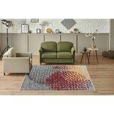 Kayoom RAVNO TKANA PREPROGA Dilan 400 120/170 cm večbarvno, rdeča | Shoptok.si