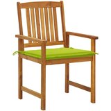 Maison Chic Vrtni stoli - Stol za vrt z blazinami 6 kosov trden akacijev les JS2377, (21876227) | Shoptok.si
