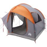 vidaXL Avto šotor s streho Siva in oranžna 239 x 210 x 210 cm, (5000309604) | Shoptok.si
