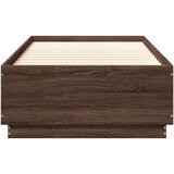  Okvir za krevet smeđi hrast 100 x 200 cm konstruirano drvo | shoptok.hr
