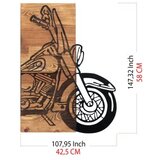 WALLXPERT dekorativni drveni zidni pribor chopper 3 | ePonuda.com