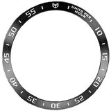 INF nerjaveče jeklo obroč okvirja, združljiv s samsung galaxy Watch8 classic 46mm white+black, (5000085405) | Shoptok.si